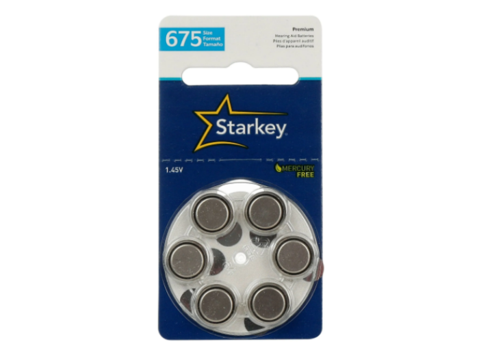 Pilhas Starkey 675